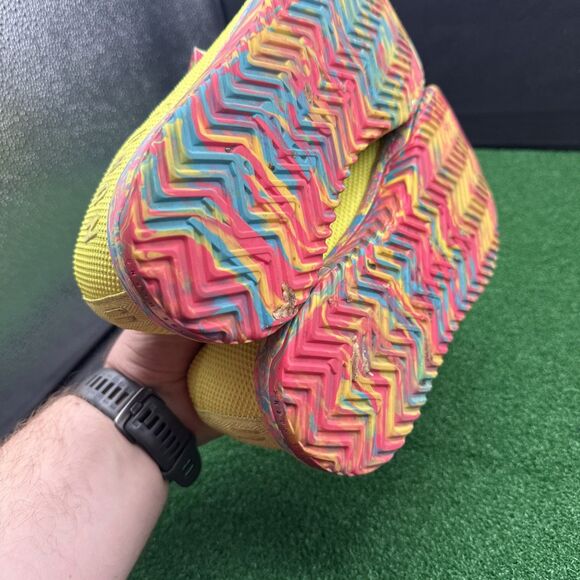 Nobull Trainer Low Rise Women Size 9.5/ Men’s 8 Neon Lime Swirl - Picture 9 of 14